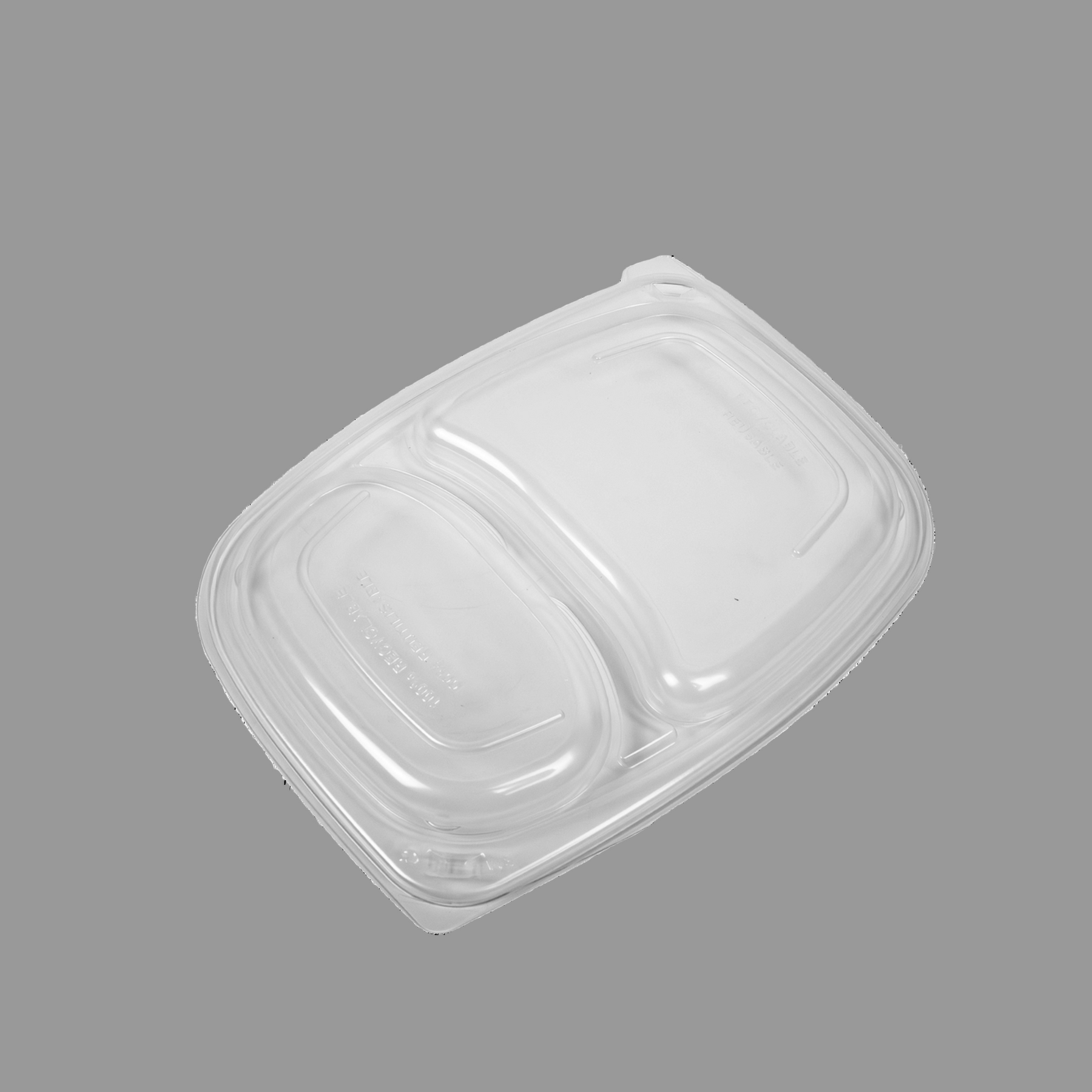 Menüschale-Deckel PP 2-geteilt COOKIPACK 320Stk.