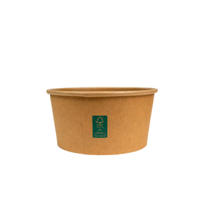 Salatschale 500ml Ø150mm Kraftpapier 300Stk.