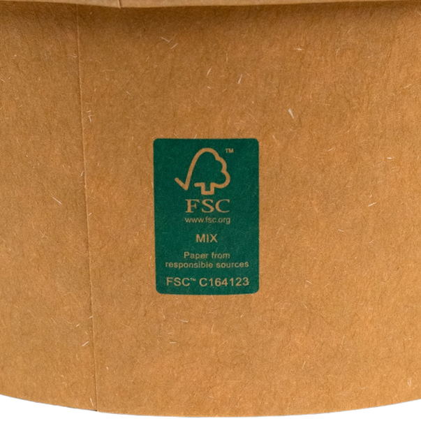 Salatschale 500ml Ø150mm Kraftpapier 300Stk.