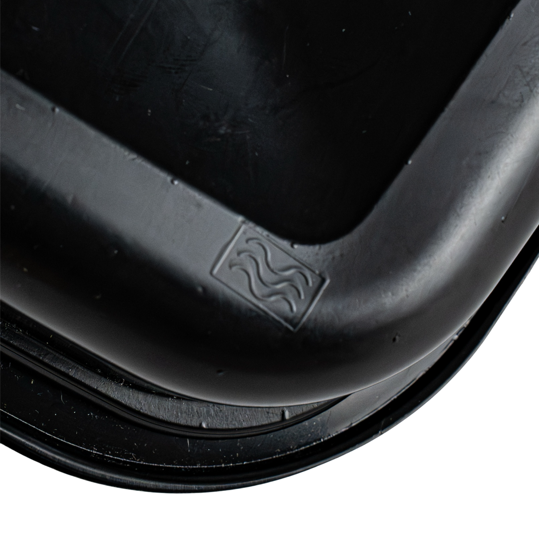 Menüschale PP ungeteilt schwarz IP 300Stk.