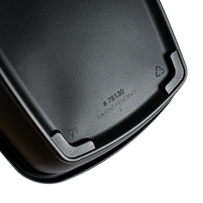 Rechteck Schale PP schwarz 900ml Fastpac 300Stk.