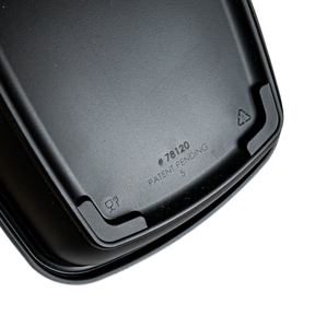 Rechteck Schale PP schwarz 600ml Fastpac 300Stk.