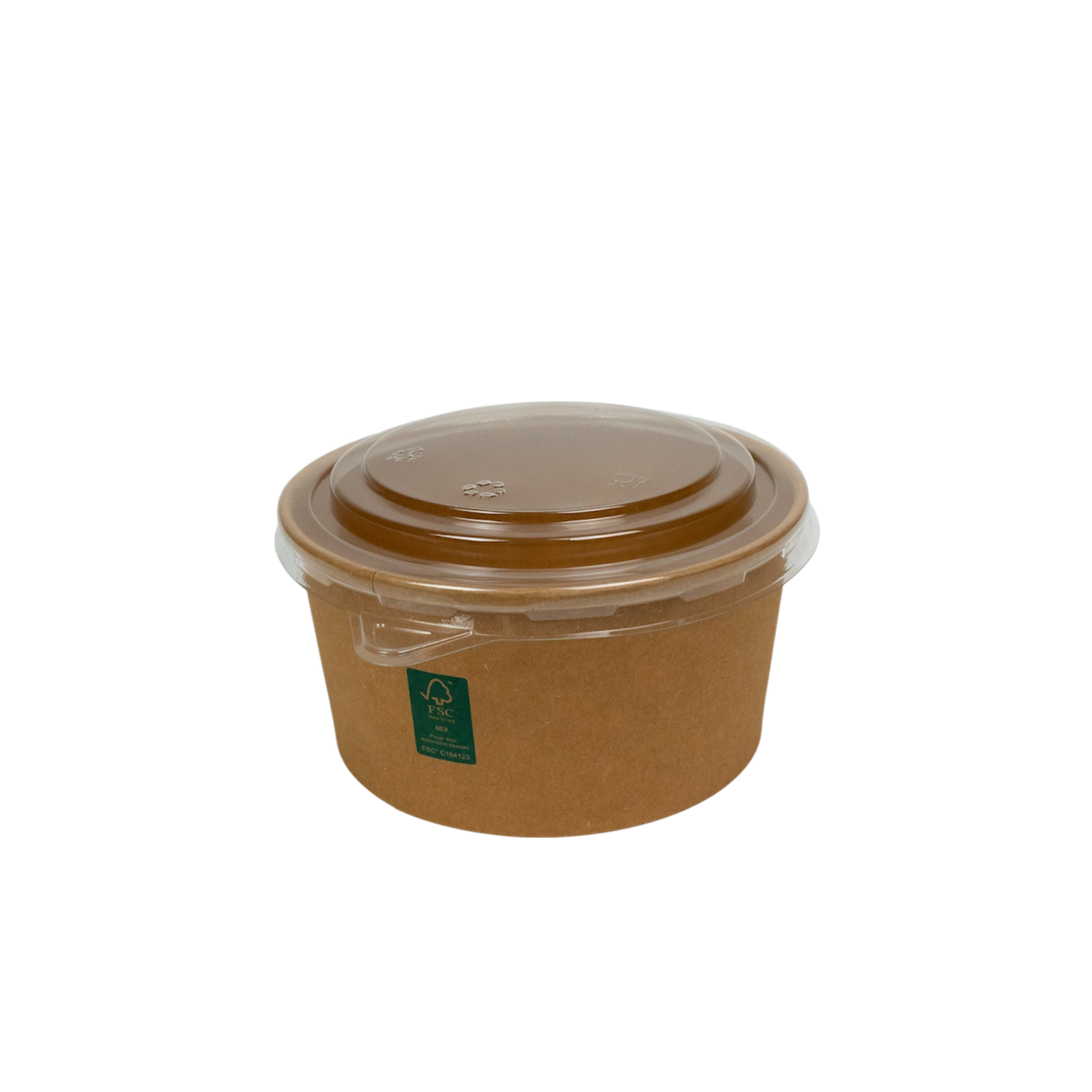 Salatschale 1100ml Ø150mm Kraftpapier 300Stk.