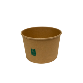 Salatschale 1300ml Ø150mm Kraftpapier 300Stk.