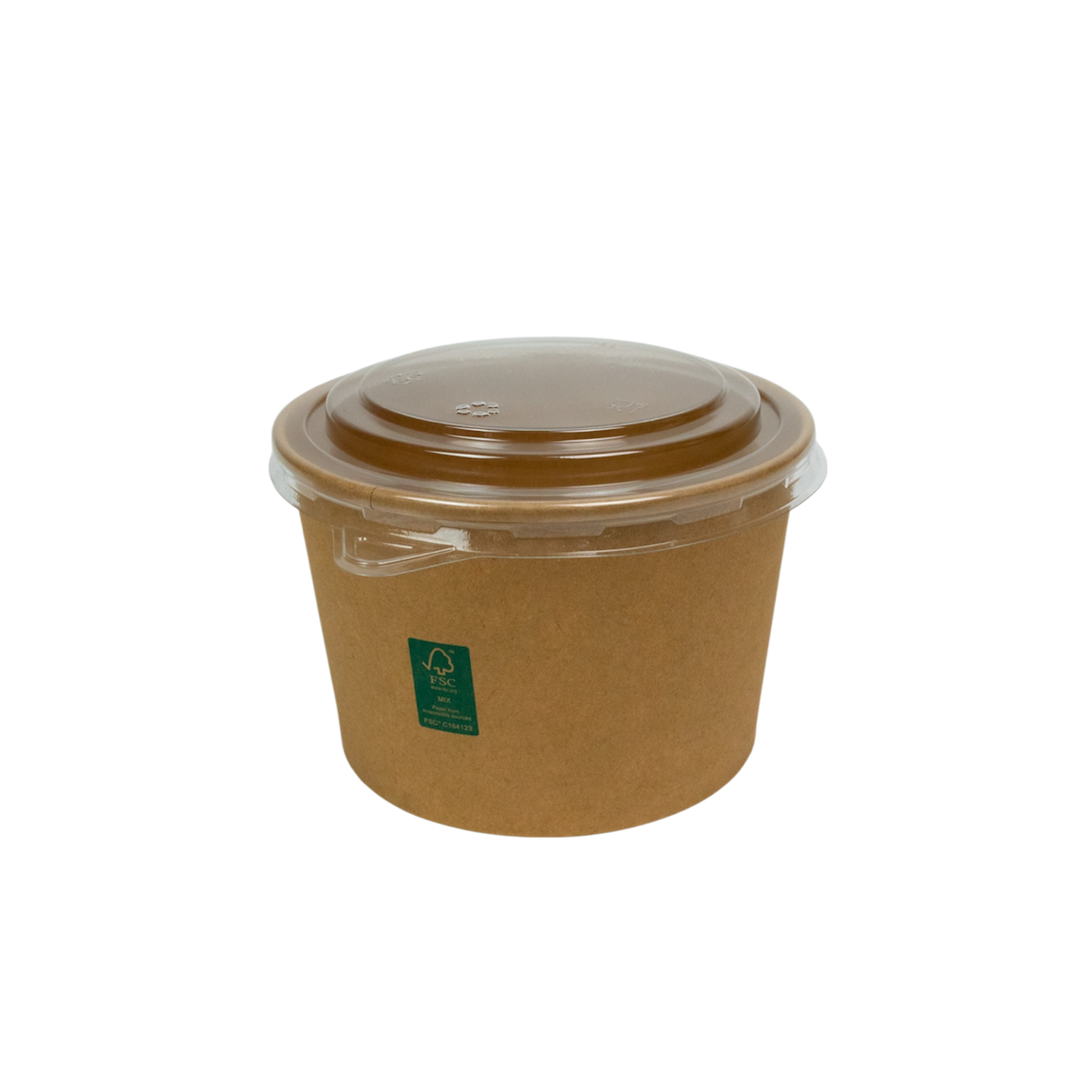 Salatschale 1300ml Ø150mm Kraftpapier 300Stk.