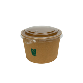 Salatschale 1300ml Ø150mm Kraftpapier 300Stk.