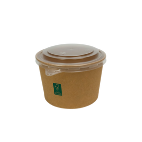 Salatschale 1300ml Ø150mm Kraftpapier 300Stk.