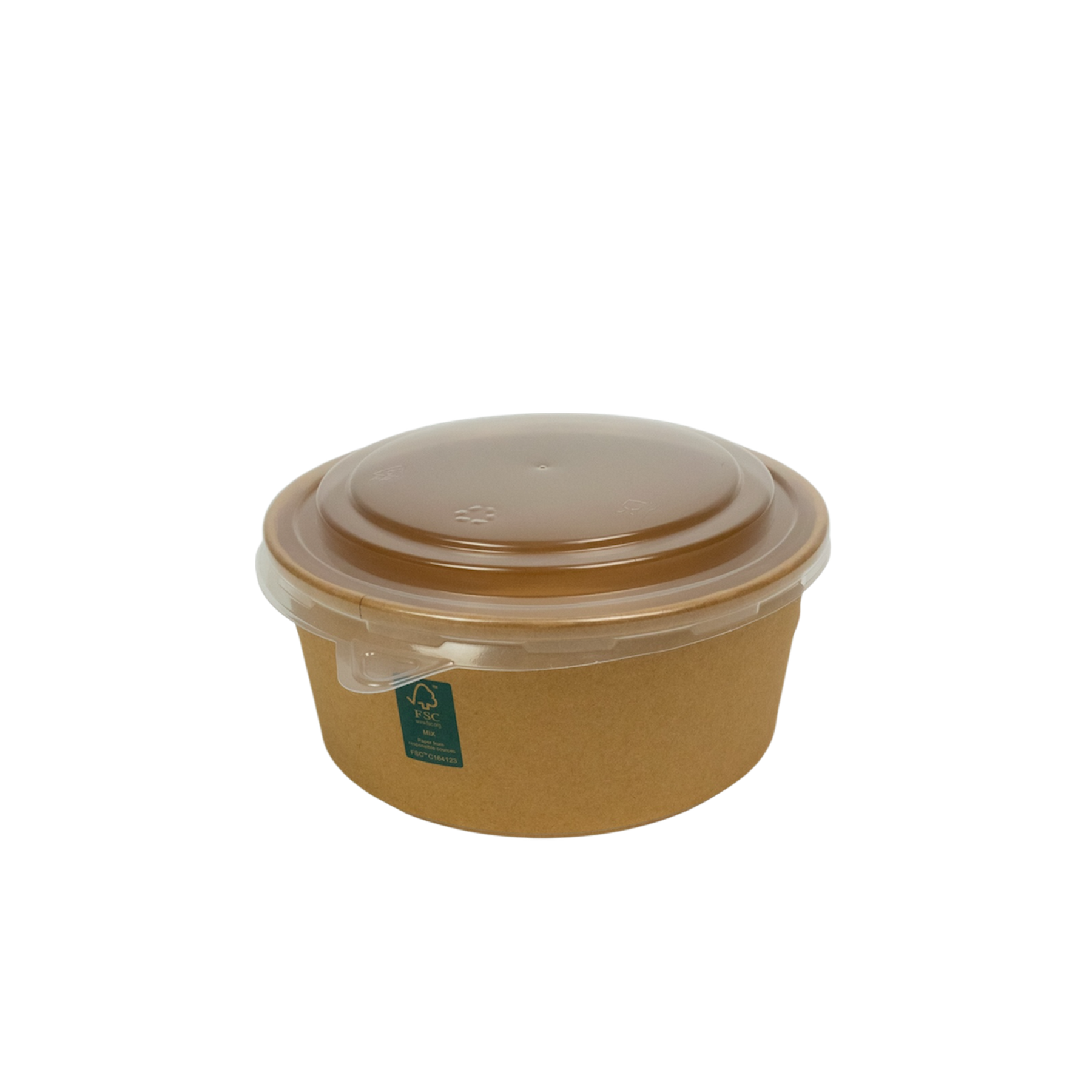 Salatschale 1100ml Ø165mm Kraftpapier 300Stk.