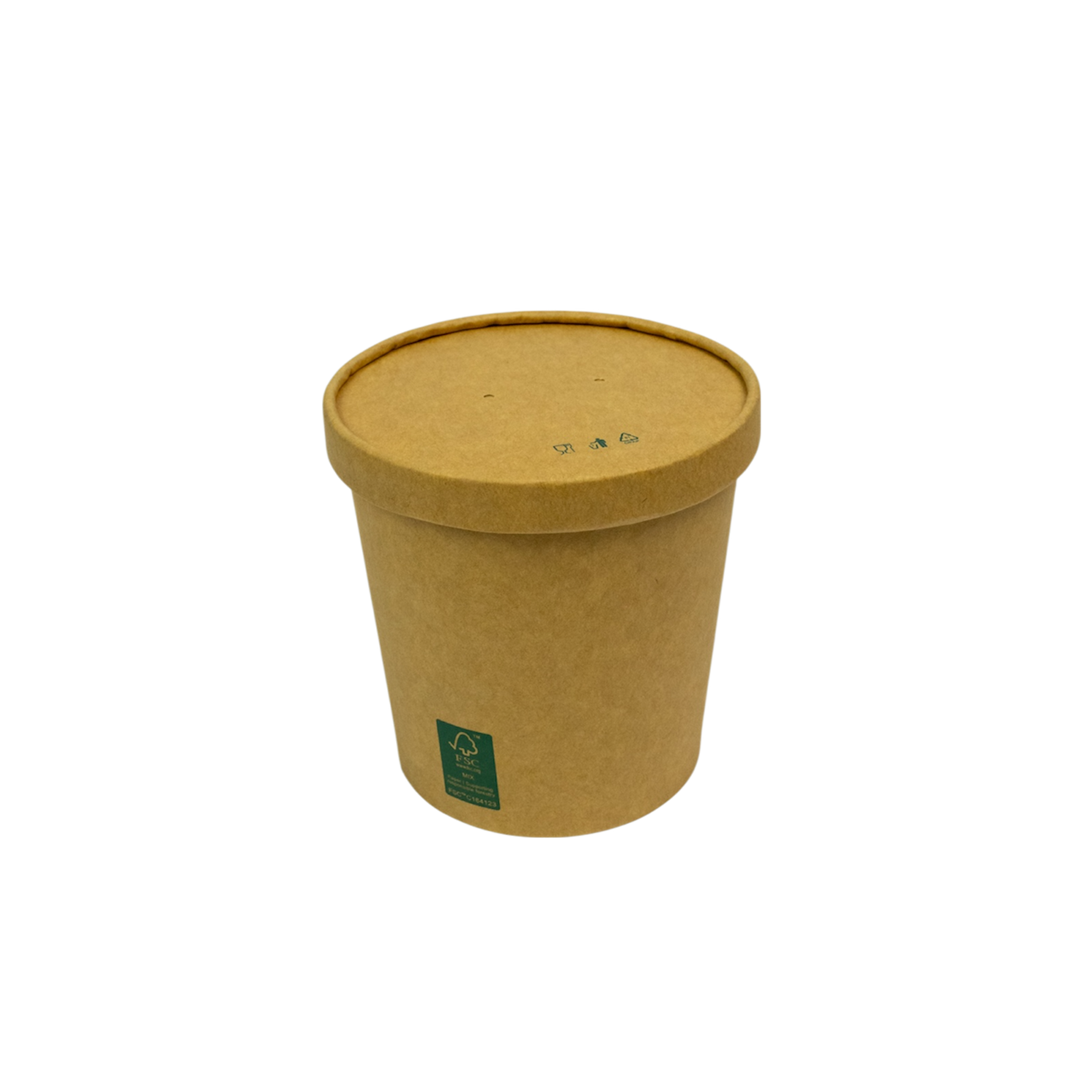 Suppenbecher 750ml Ø115mm Kraftpapier 500Stk.