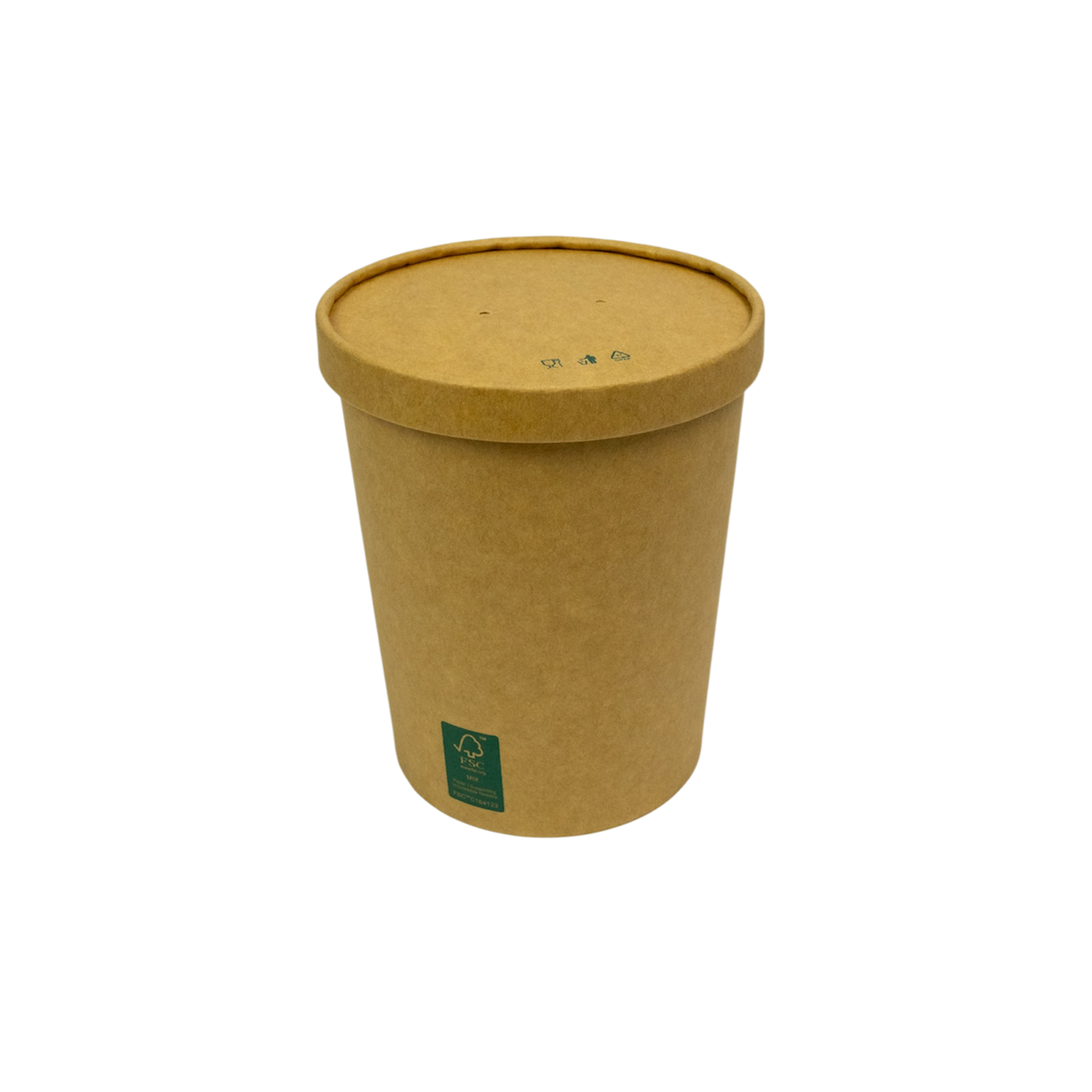 Suppenbecher 900ml Ø115mm Kraftpapier 500Stk.