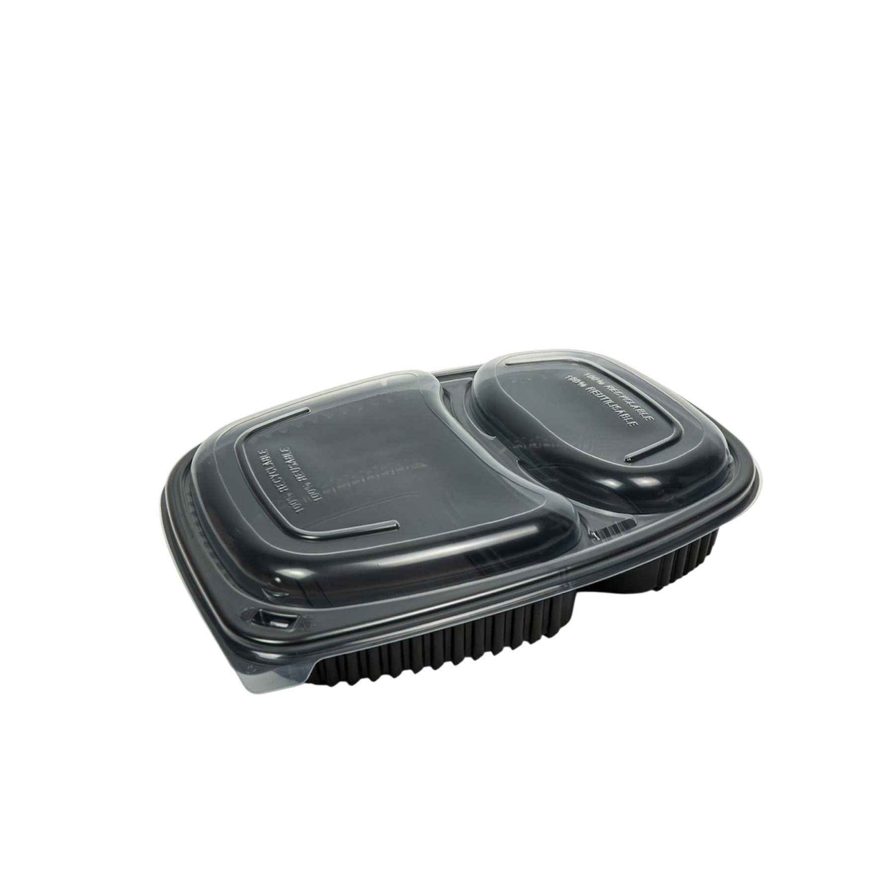 Menüschale-Deckel PP 2-geteilt COOKIPACK 320Stk.