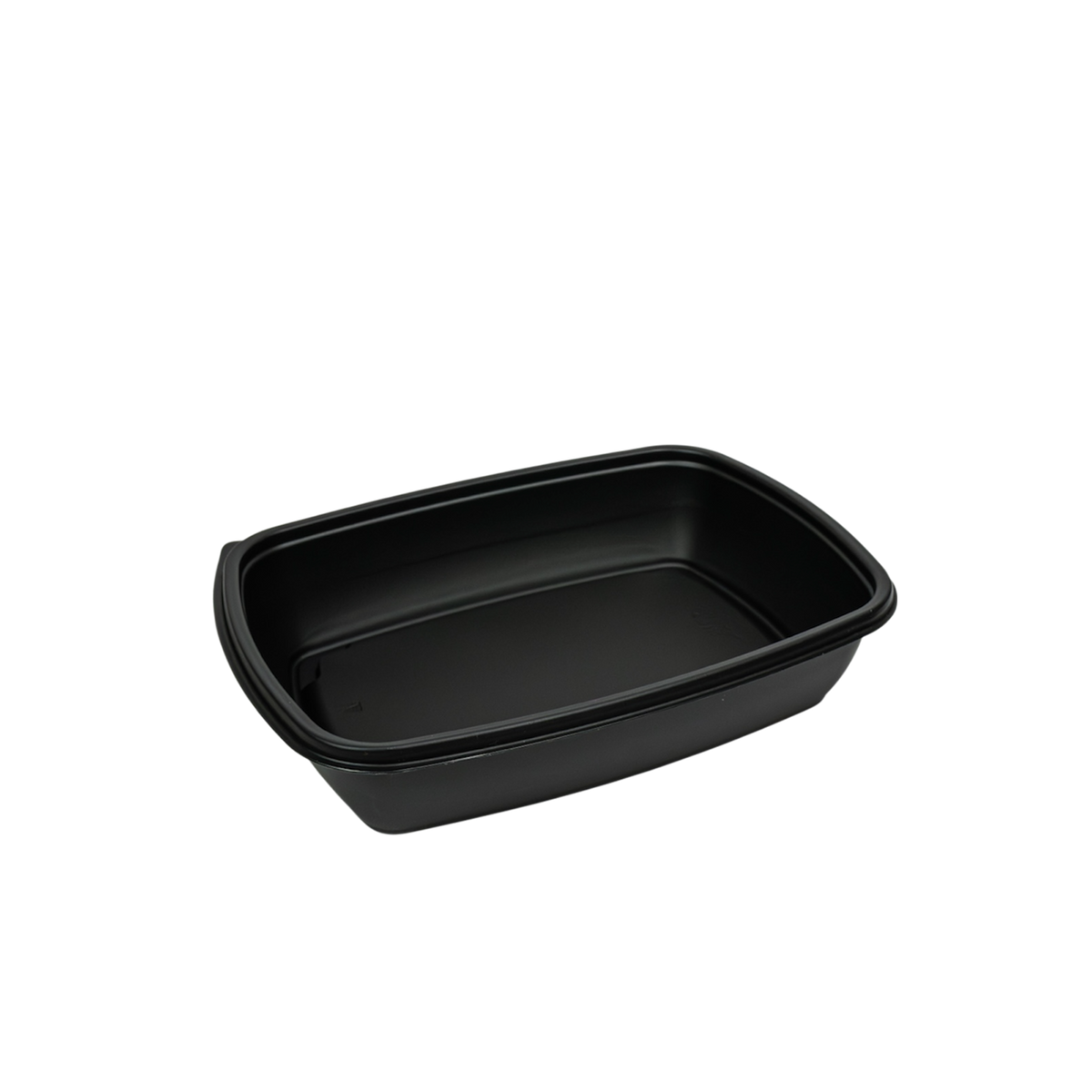 Rechteck Schale PP schwarz 900ml Fastpac 300Stk.