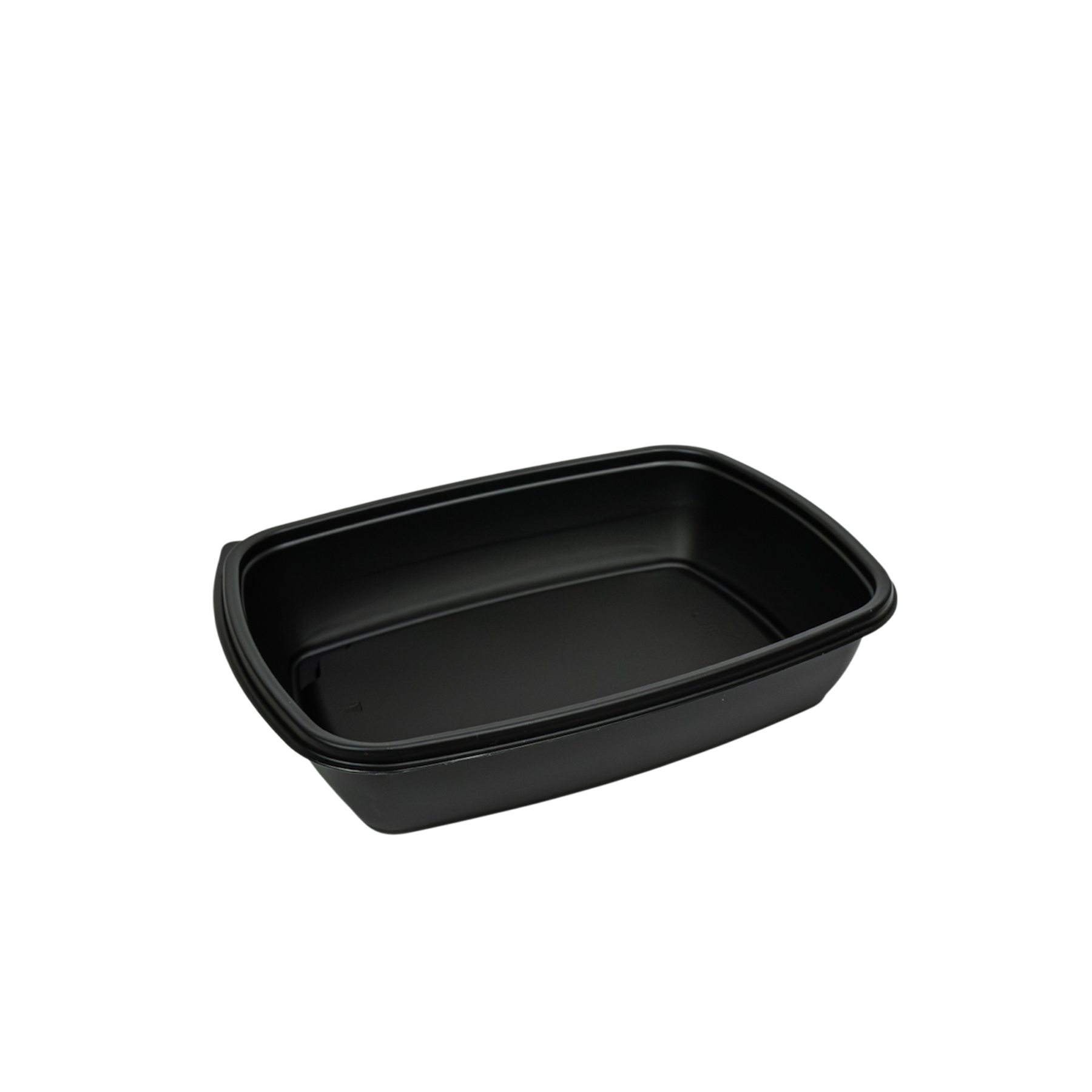 Rechteck Schale PP schwarz 900ml Fastpac 300Stk.