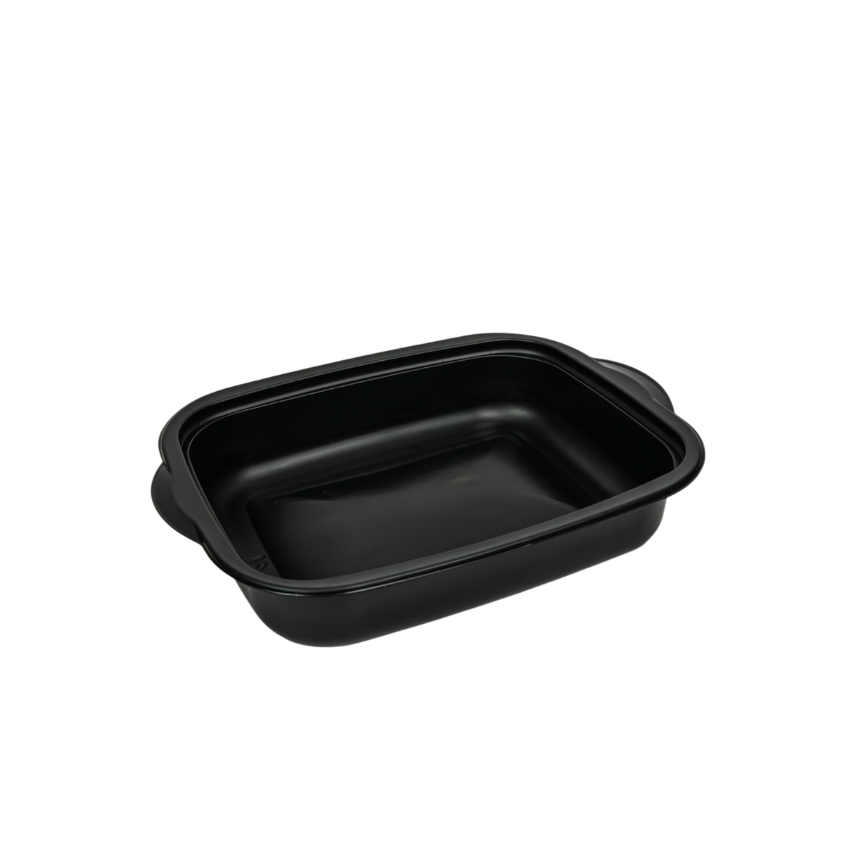 Menüschale PP ungeteilt schwarz IP 300Stk.