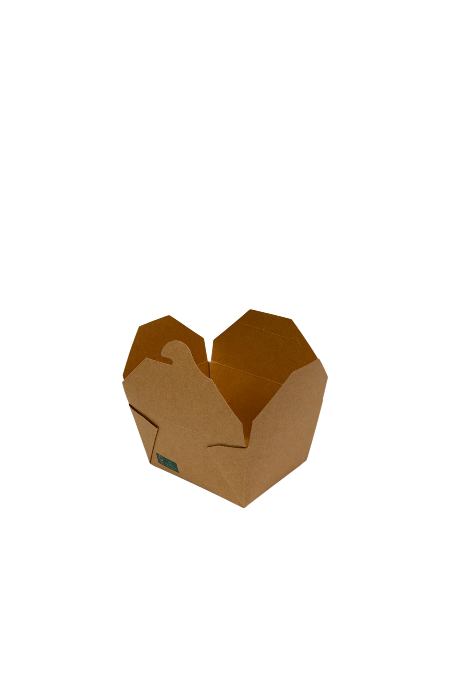 Take Away Box 750-800ml Kraftpapier 200Stk.