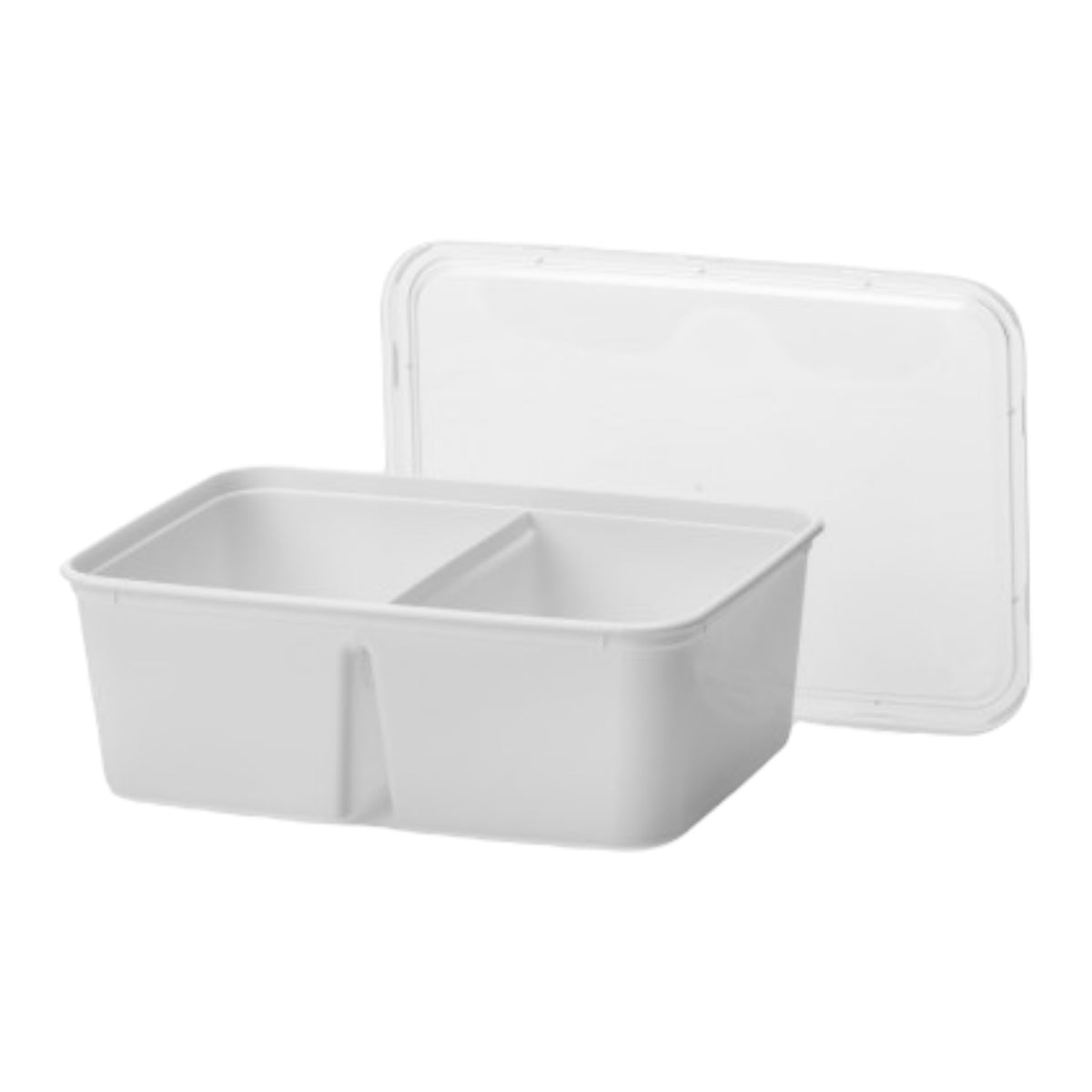 PP Schale weiß 750ml 2-geteilt 500Stk.